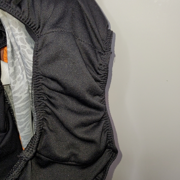 NIKE Black Orange Running Dri-Fit Sports Gym Shirtd Size XS - Picture 4 of 4